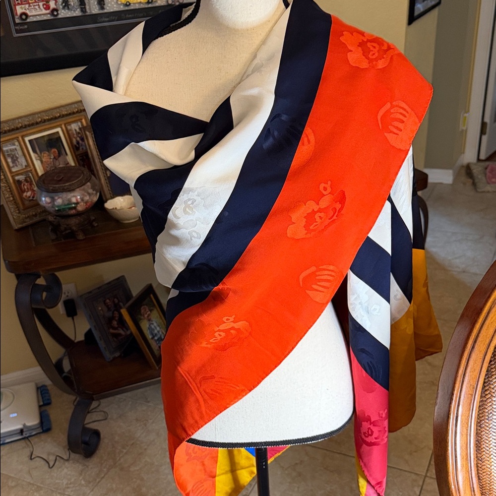 Colorful Striped Scarf - Picture 6 of 8